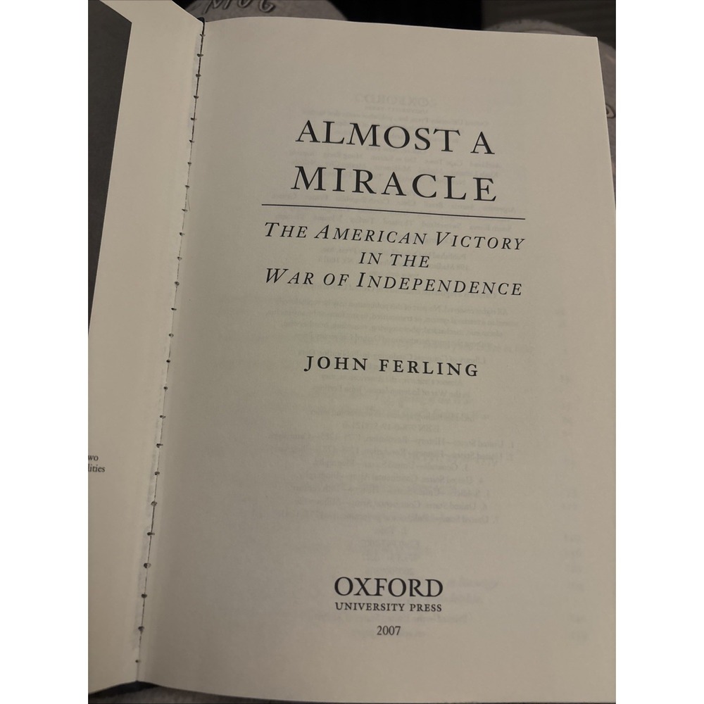 Almost a Miracle: The American Victory in the War of Independence - John Ferling - Picture 4 of 9